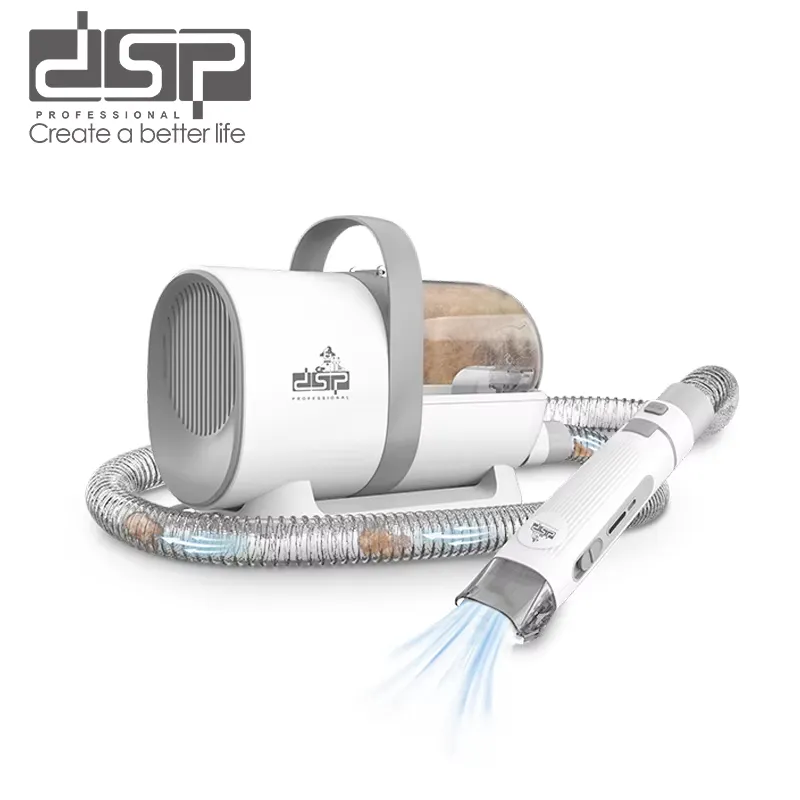 Cordless Dog Clippers Low Noise Grooming - for DSP Professional Pet Grooming Kit