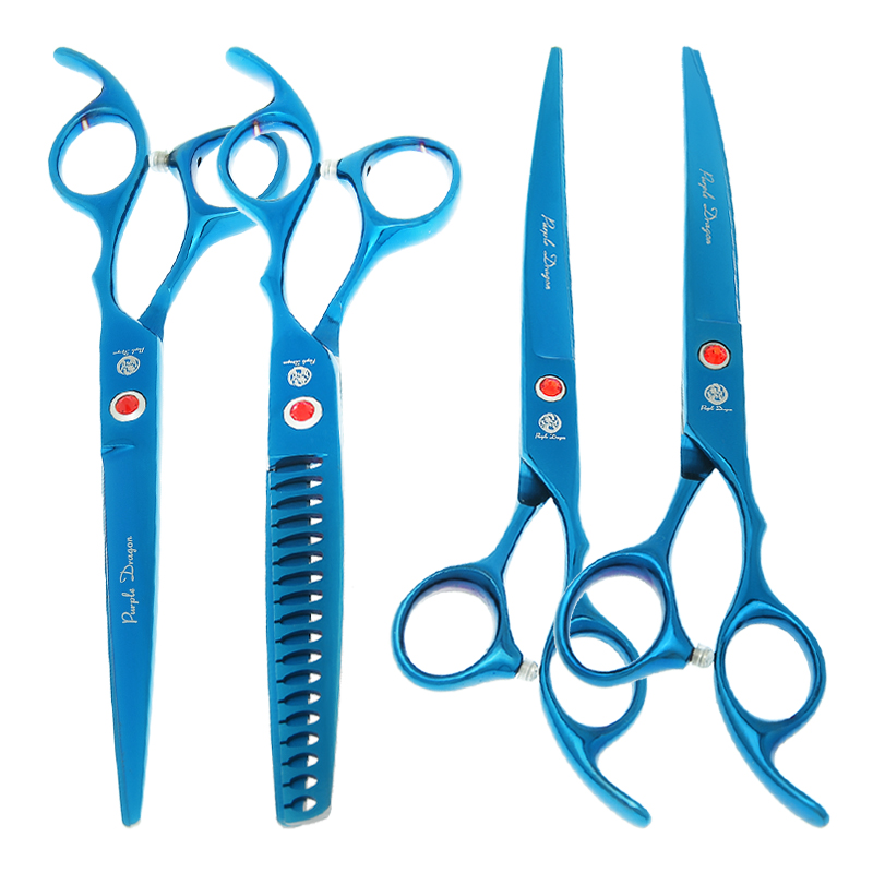 Professional Pet Grooming Scissors Curved - 7.0