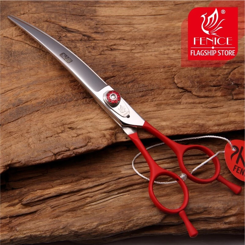 Fenice Chuyên Nghiệp 7.0/7.5/8 - đánh giá và giá Professional Pet Grooming Scissors Curved