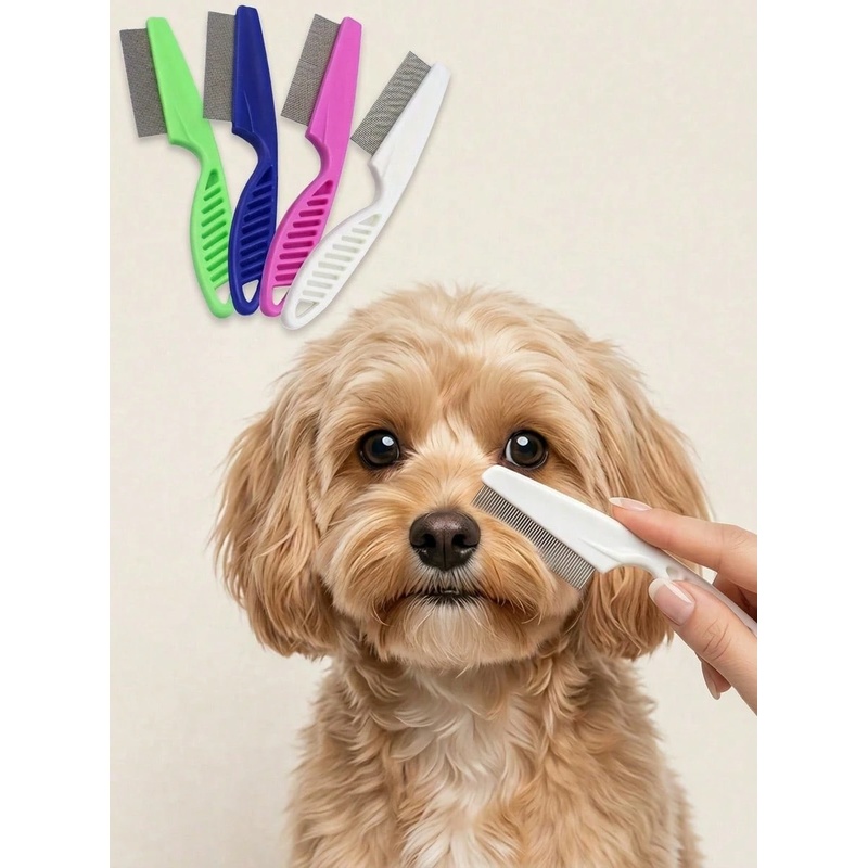 Pet Tear Stain & Flea Comb Fin - đánh giá và giá Flea Comb Fine Tooth Pet Tear Stain