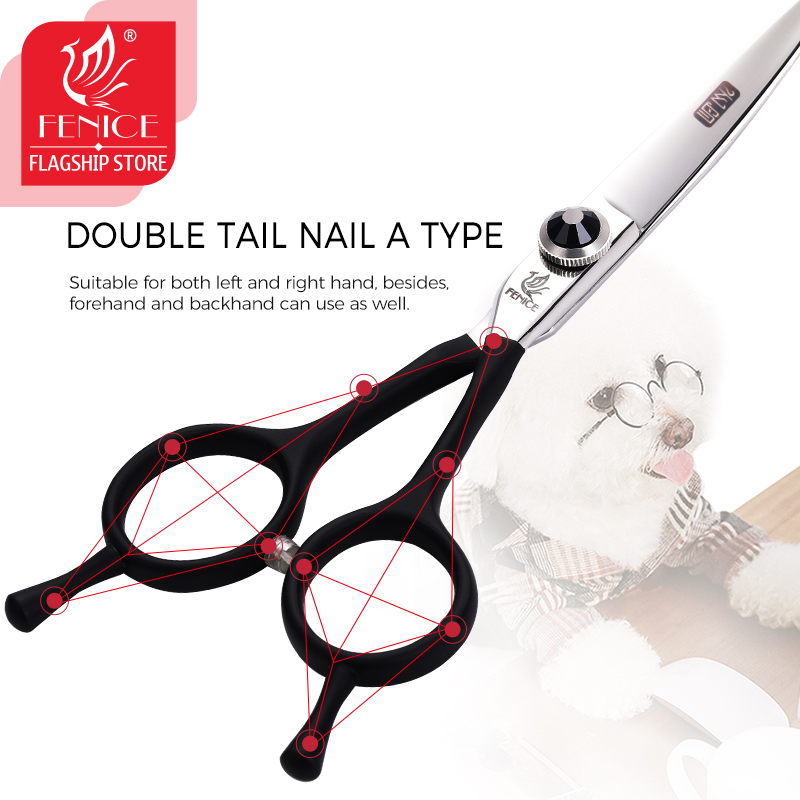 Fenice 5.5 Inch Chuyên Nghiệp  - đánh giá và giá Professional Pet Grooming Scissors Curved