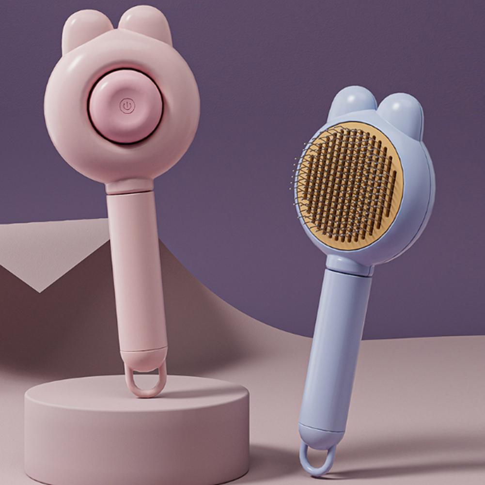 Cat Grooming Brush Pet Groomin - đánh giá và giá Slicker Brush Self Cleaning Pet Grooming