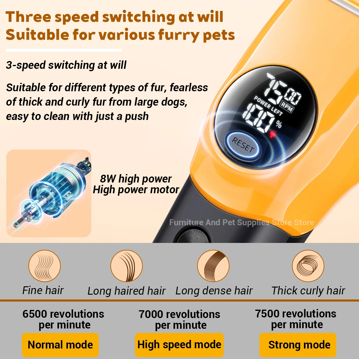 Electric Dogs Grooming Clipper - đánh giá và giá Cordless Dog Clippers Low Noise Grooming