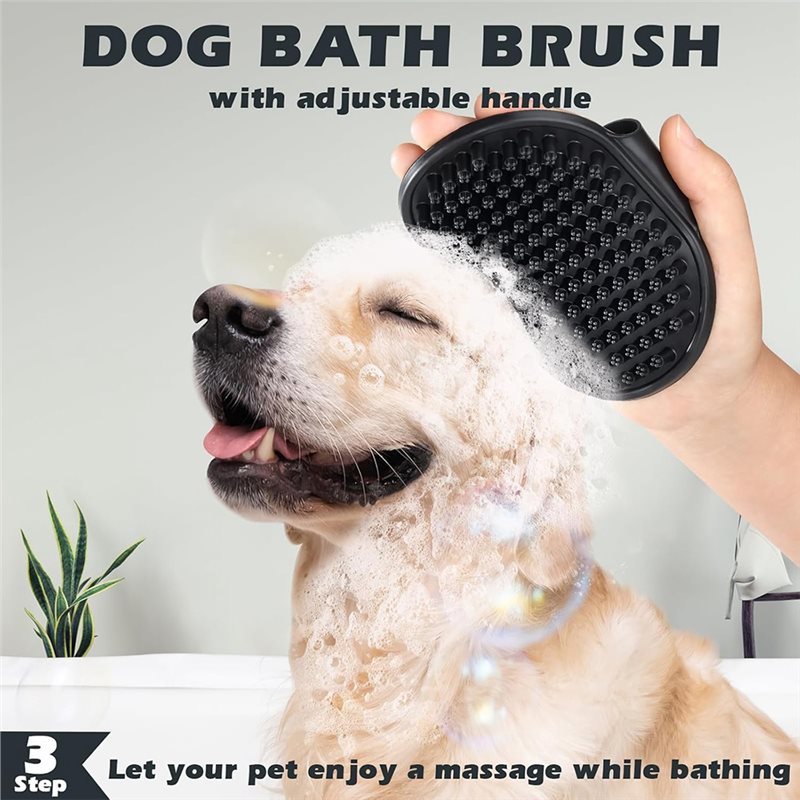 NEW HOT In Stock-3PCS For Dogs - đánh giá và giá Slicker Brush Self Cleaning Pet Grooming