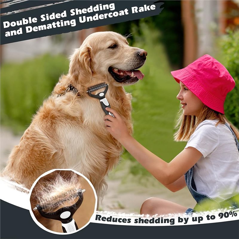 NEW HOT In Stock-3PCS For Dogs - đánh giá và giá Slicker Brush Self Cleaning Pet Grooming