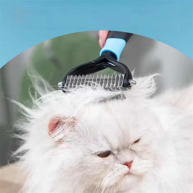 Professional Pet Deshedding Br - đánh giá và giá Undercoat Rake Dematting Tool Dog Shedding