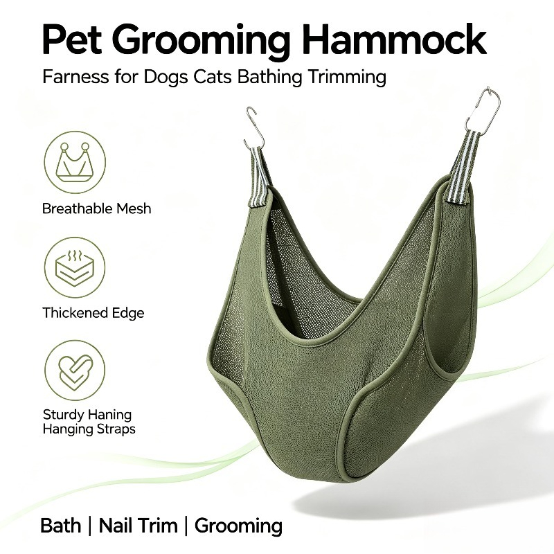 Hanging Pet Grooming Hammock M - đánh giá và giá Pet Grooming Hammock Sling Restraint