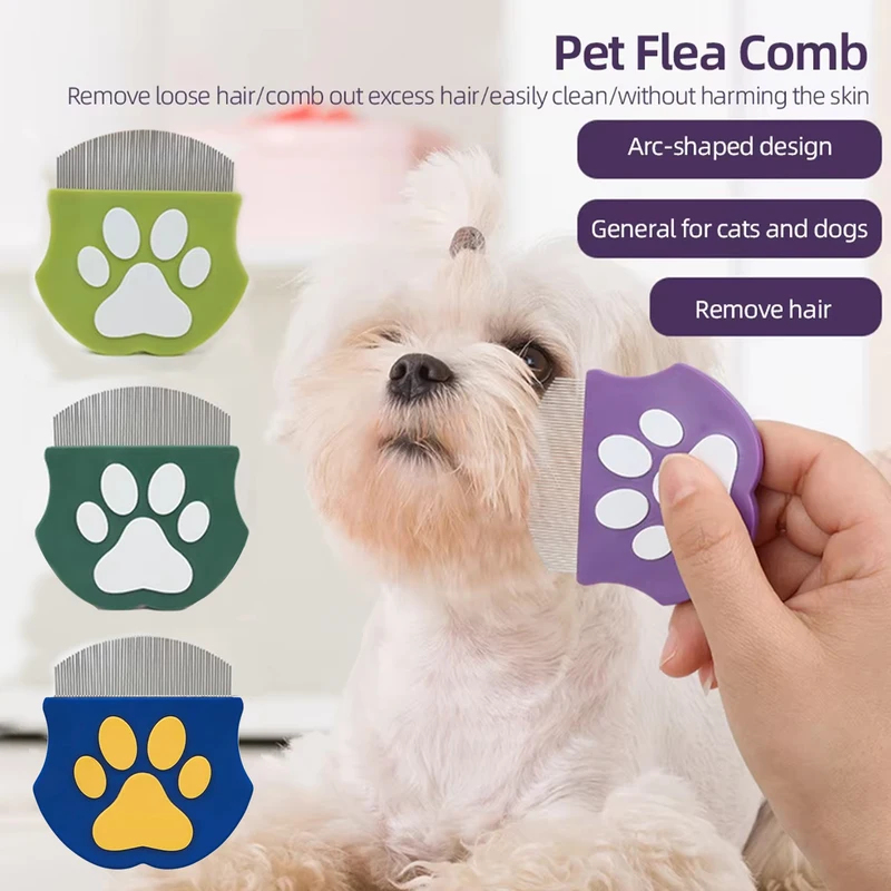 Pet Flea Comb for Cats Dogs Te - đánh giá và giá Flea Comb Fine Tooth Pet Tear Stain