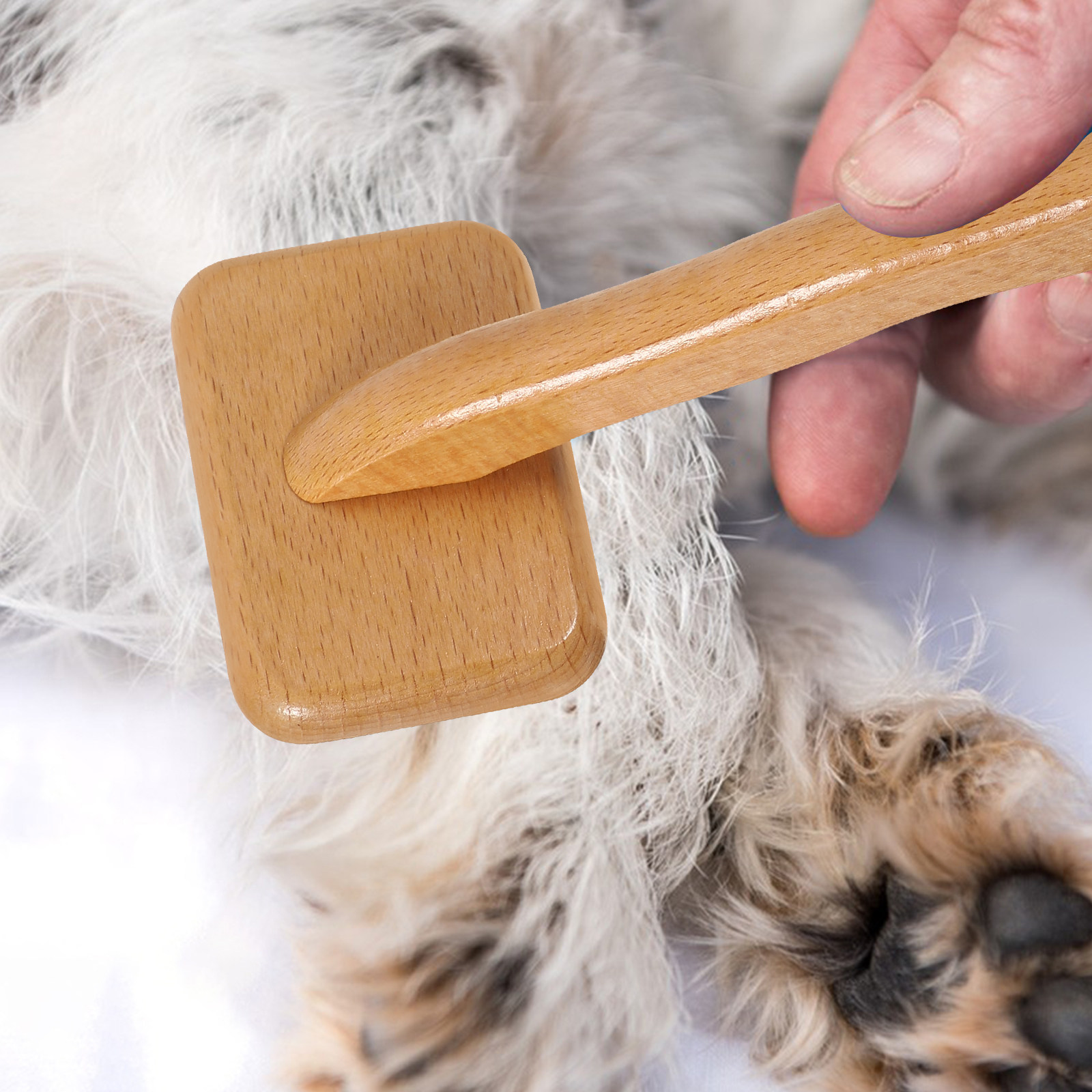 Dog Wood Comb Self Cleaning Pe - đánh giá và giá Slicker Brush Self Cleaning Pet Grooming