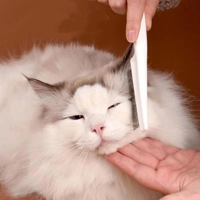 Hot Sale Pet Tear Stain Flea C - đánh giá và giá Flea Comb Fine Tooth Pet Tear Stain