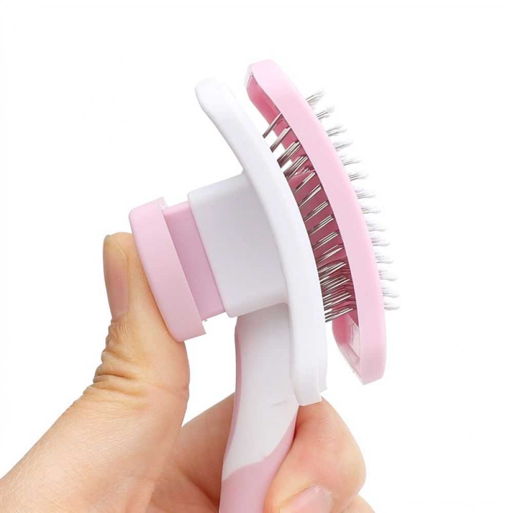 Pet Hair Grooming Tool Self Cl - đánh giá và giá Slicker Brush Self Cleaning Pet Grooming