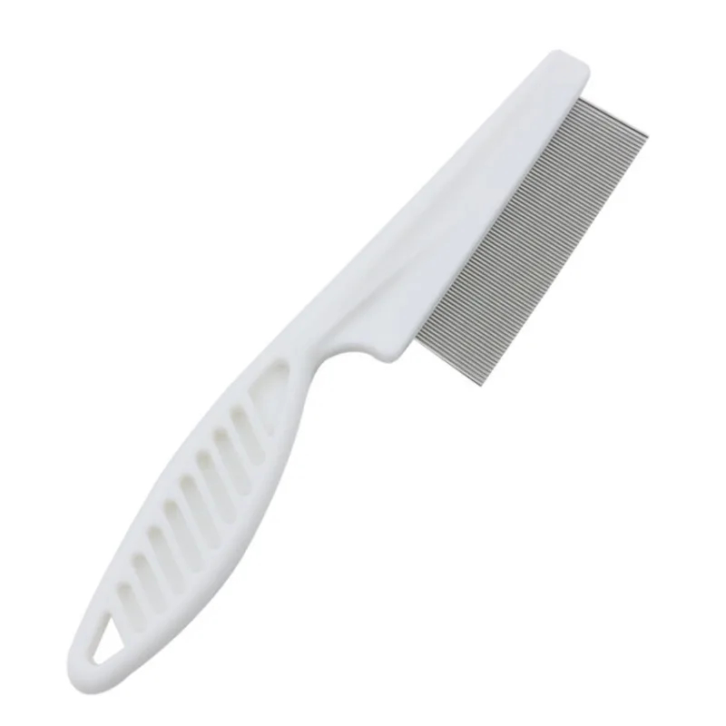 1Pcs Pet Tear Stain & Flea Com - đánh giá và giá Flea Comb Fine Tooth Pet Tear Stain