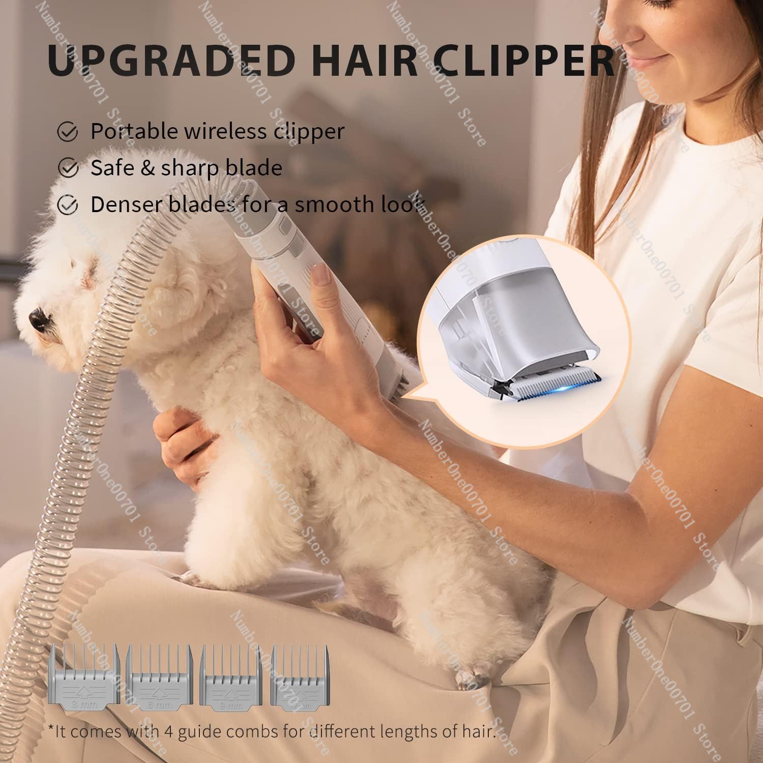 5-in-1 Pet Grooming Vacuum Kit - đánh giá và giá Pet Grooming Vacuum Suction Kit 5 In 1