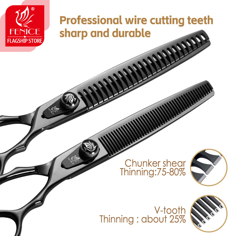 Fenice JP440C Steel Profession - đánh giá và giá Professional Pet Grooming Scissors Curved