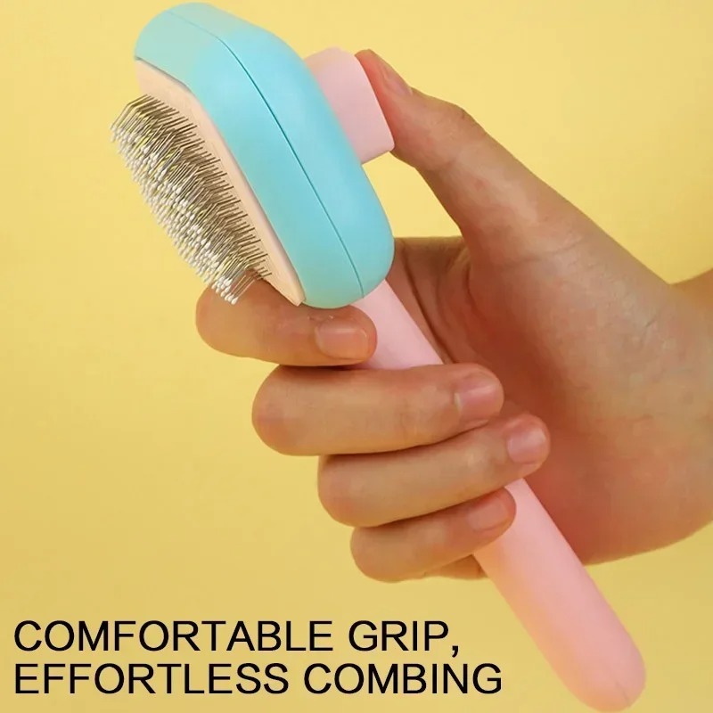 Self Cleaning Slicker Brush Pe - đánh giá và giá Slicker Brush Self Cleaning Pet Grooming