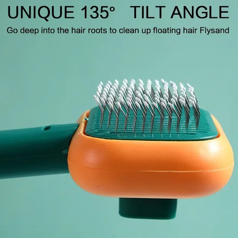 Self Cleaning Slicker Brush Pe - đánh giá và giá Slicker Brush Self Cleaning Pet Grooming