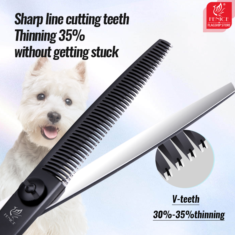 Fenice Chuyên Nghiệp 7 Inch Co - đánh giá và giá Professional Pet Grooming Scissors Curved