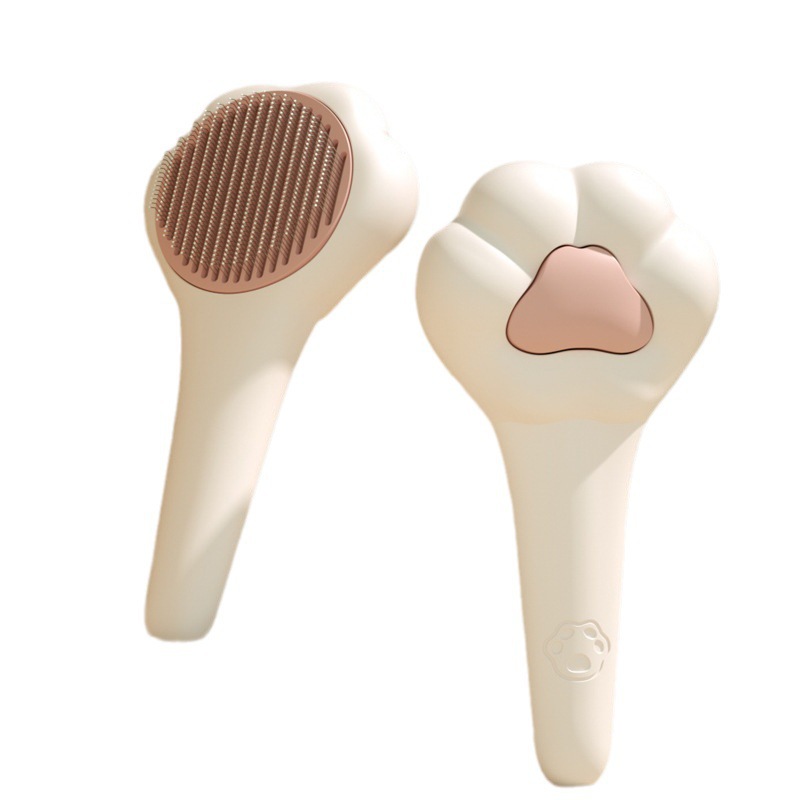 Pet Grooming Brush Deshedding, - đánh giá và giá Slicker Brush Self Cleaning Pet Grooming