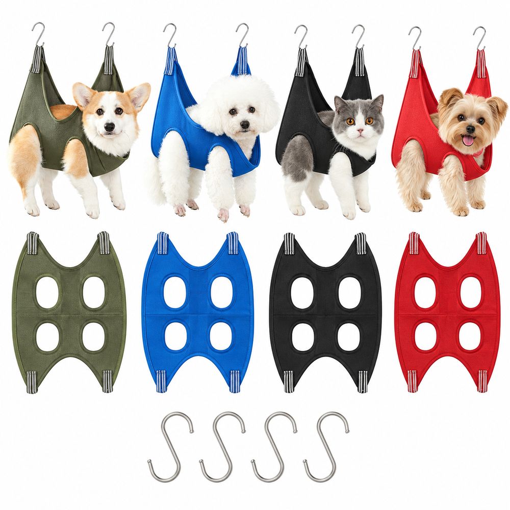 Durable Nylon Pet Grooming Ham - đánh giá và giá Pet Grooming Hammock Sling Restraint