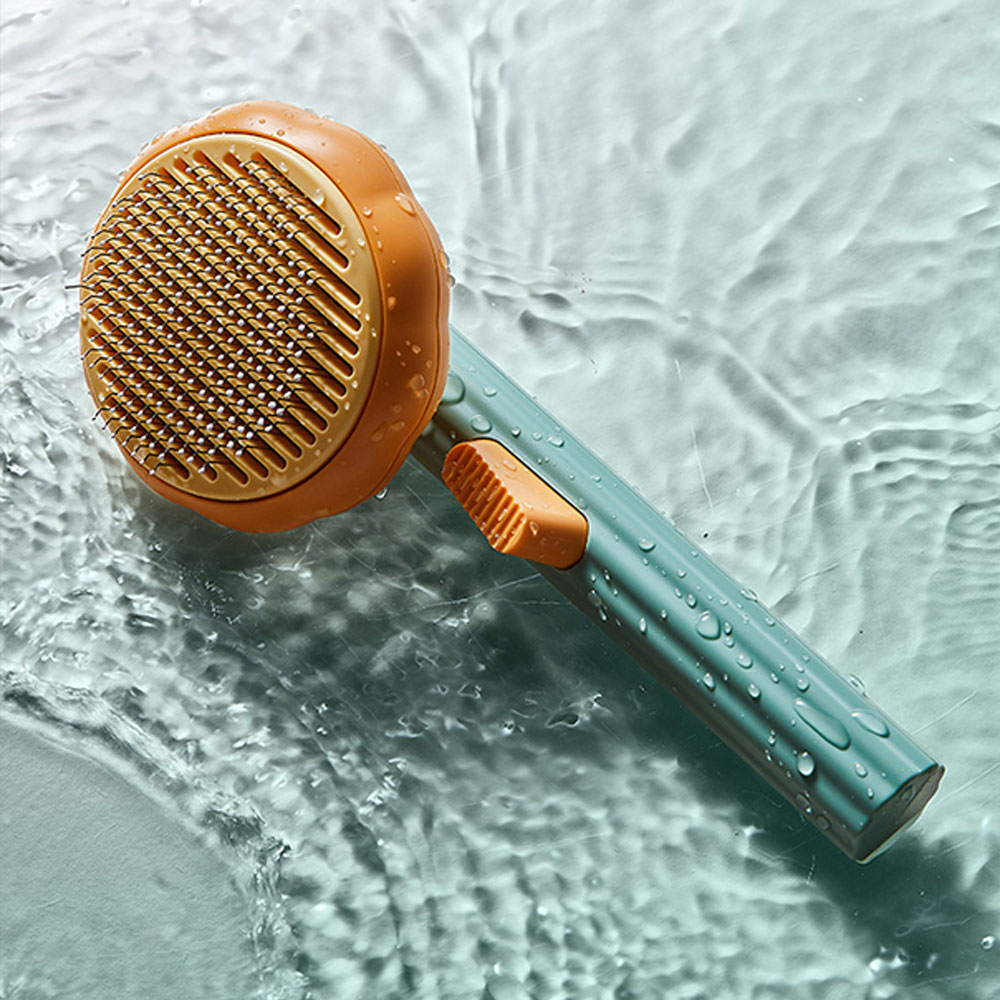 Pet Hair Removal Comb Cat Brus - đánh giá và giá Slicker Brush Self Cleaning Pet Grooming