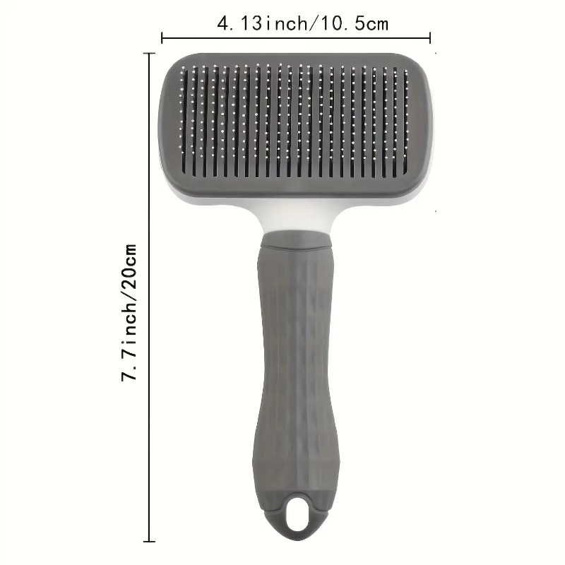 Self Cleaning Pet Grooming Bru - đánh giá và giá Slicker Brush Self Cleaning Pet Grooming