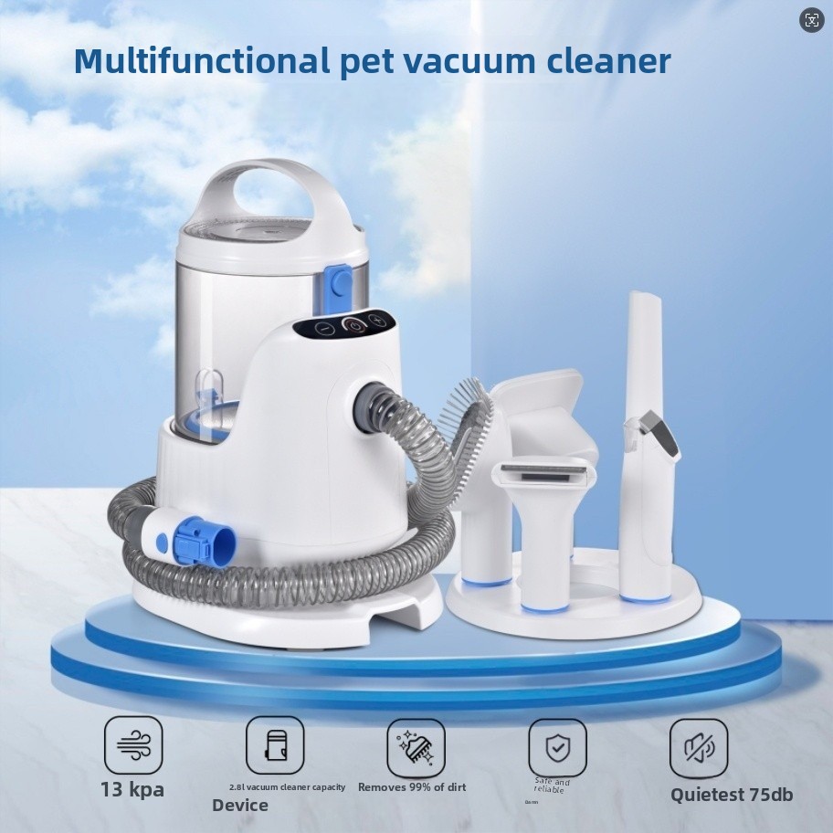 Multifunctional Pet Vacuum Cle - đánh giá và giá Pet Grooming Vacuum Suction Kit 5 In 1