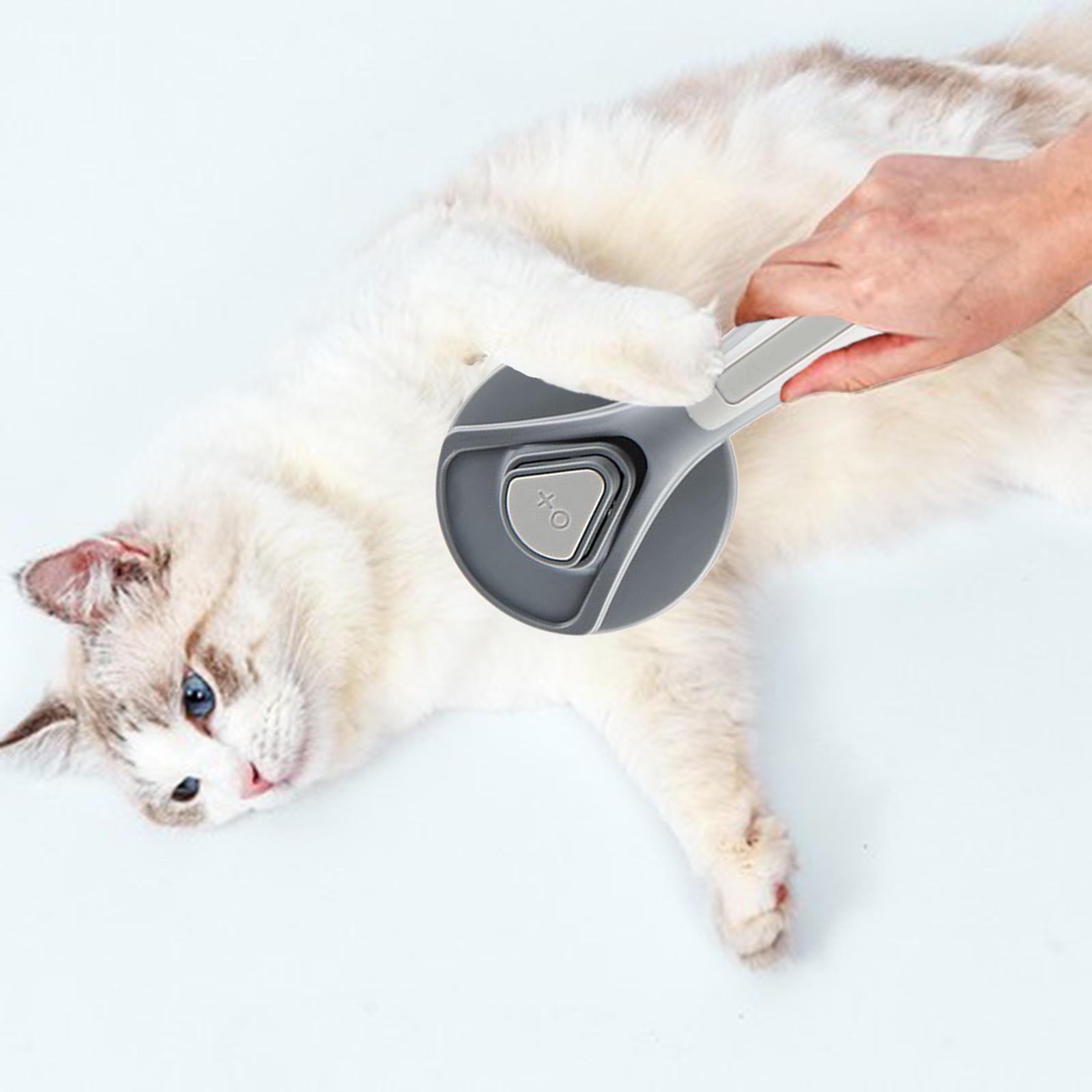 Cat Dog Grooming Brush, Kitten - đánh giá và giá Slicker Brush Self Cleaning Pet Grooming