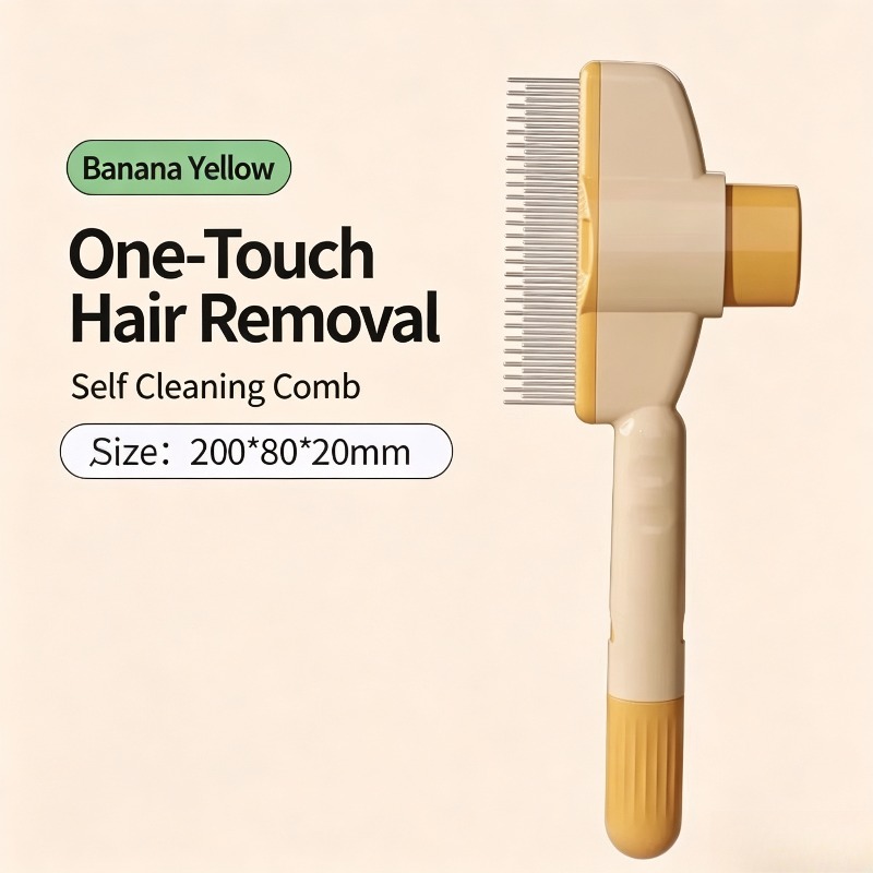Pet Self Cleaning Slicker Brus - đánh giá và giá Slicker Brush Self Cleaning Pet Grooming