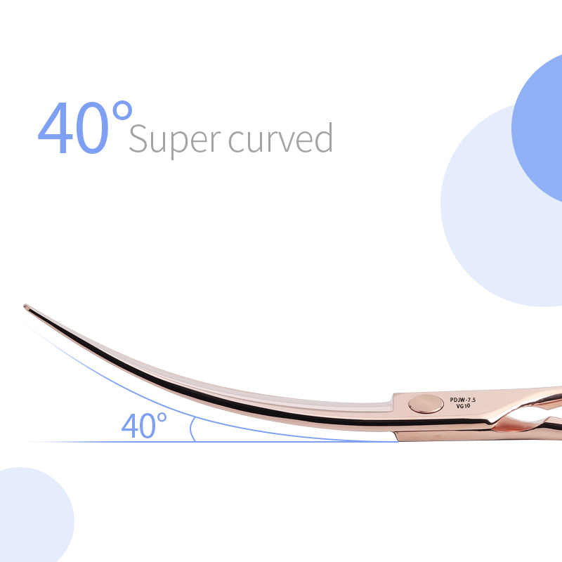 FIRELION Chuyên Nghiệp VG10 7. - đánh giá và giá Professional Pet Grooming Scissors Curved