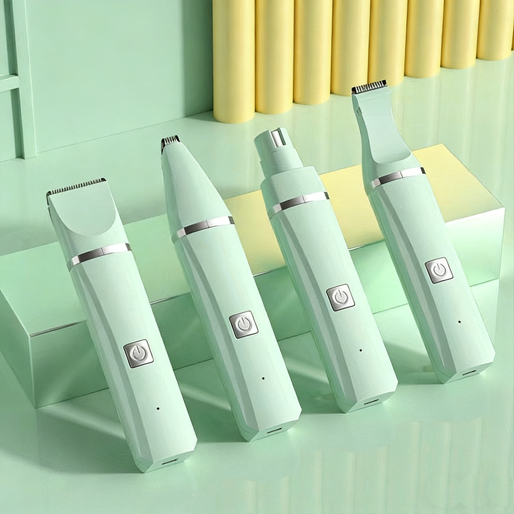 4-In-1 Pet Grooming Care Set 4 - đánh giá và giá Cordless Dog Clippers Low Noise Grooming