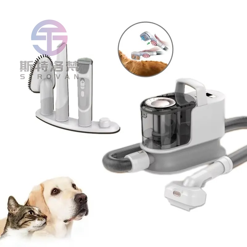 Low Noise 5 in 1 Dog Cat Small - đánh giá và giá Pet Grooming Vacuum Suction Kit 5 In 1