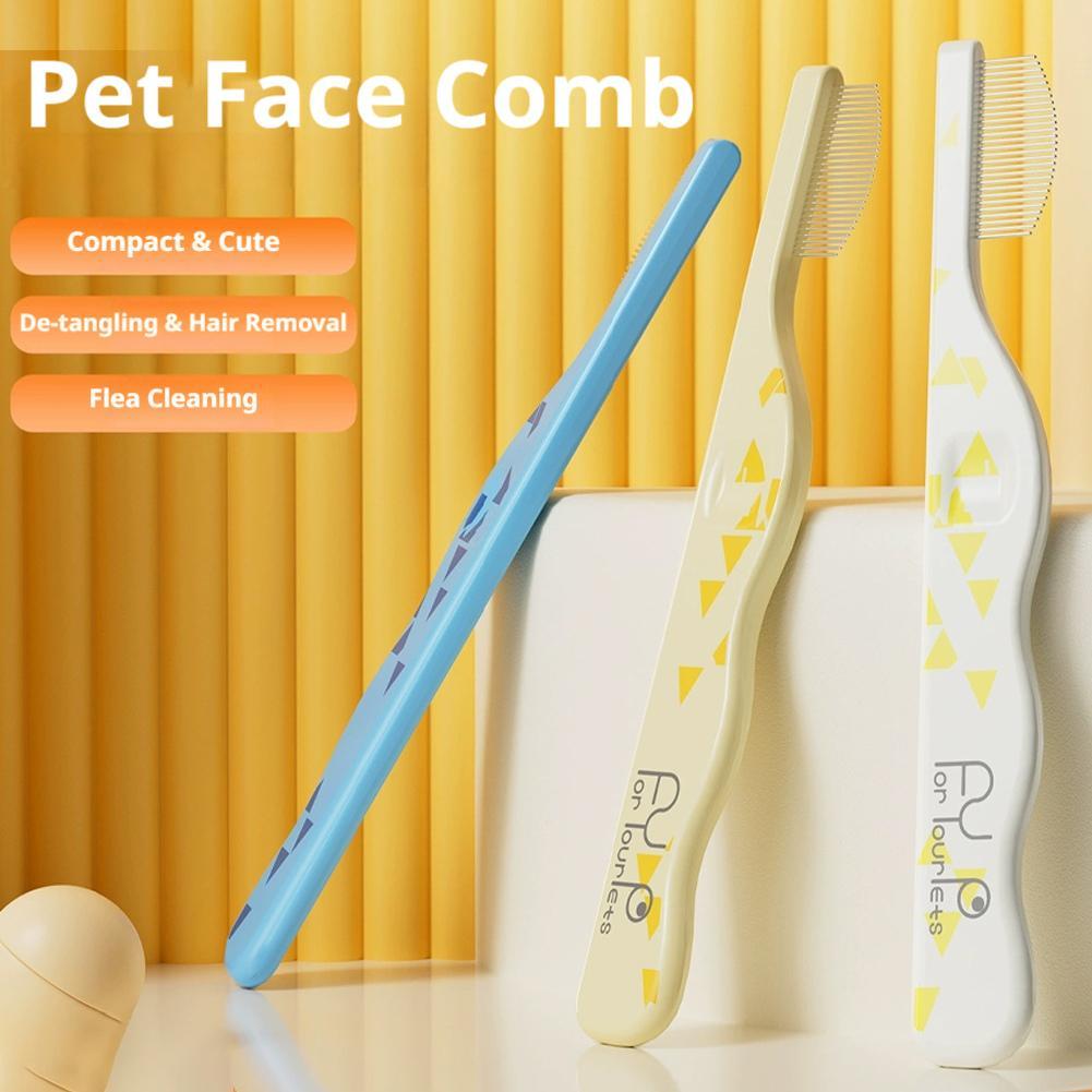 Cat Face Comb Mini Stainless S - đánh giá và giá Flea Comb Fine Tooth Pet Tear Stain