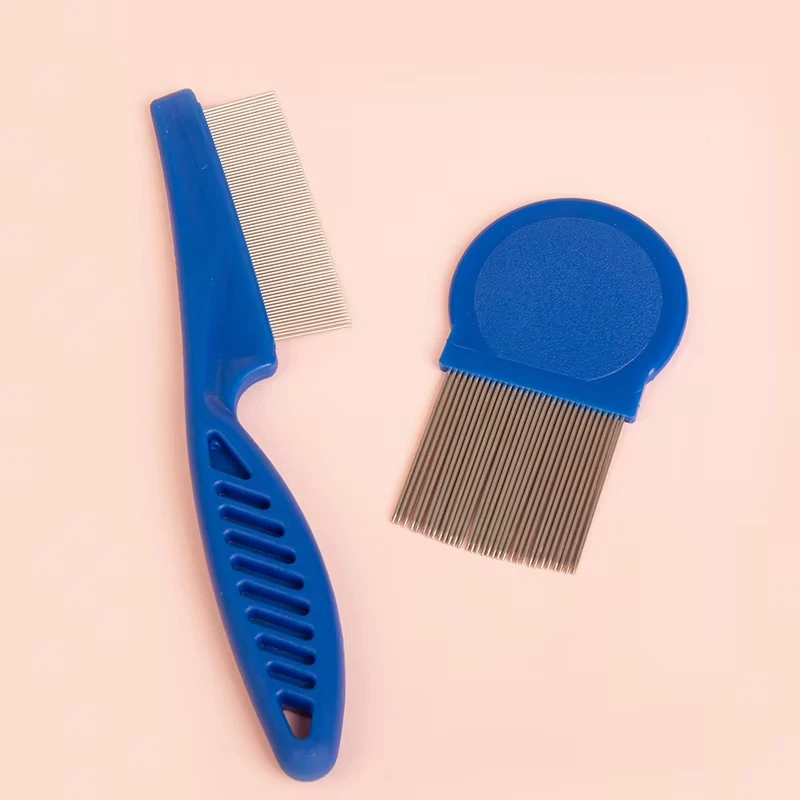 6Pcs/set Pet Flea Comb Stainle - đánh giá và giá Flea Comb Fine Tooth Pet Tear Stain