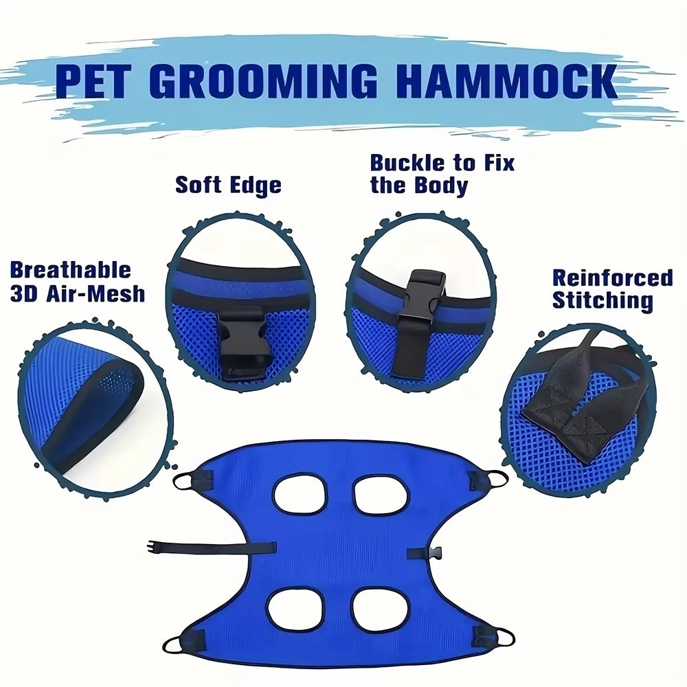 Large Pet Grooming Hammock Ant - đánh giá và giá Pet Grooming Hammock Sling Restraint