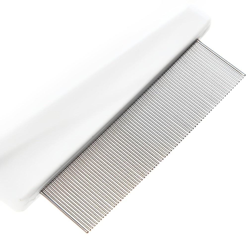 Flea Comb for Dogs and Cats Pe - đánh giá và giá Flea Comb Fine Tooth Pet Tear Stain